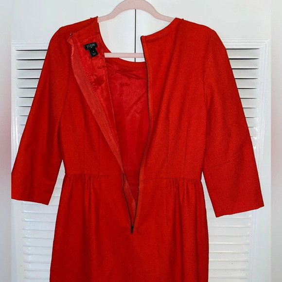 J Crew Factory Anytime Wool Dress - Picture 6 of 7